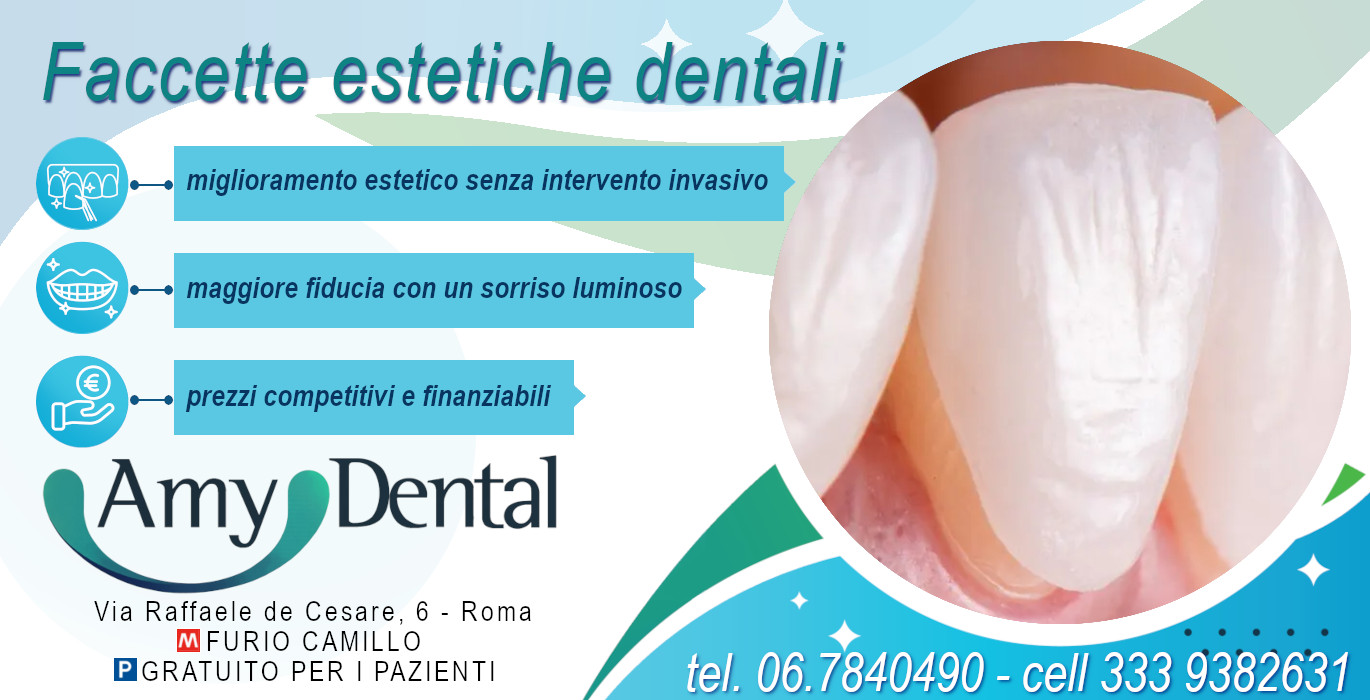 Faccette estetiche dentali Roma appio latino